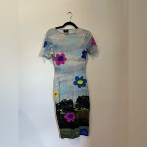 Lazy Oaf Rolling Hills Fitted Dress